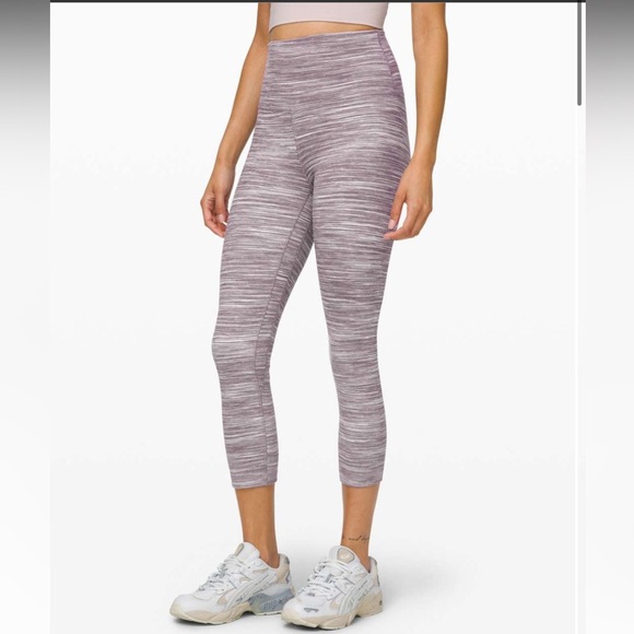 Lululemon Align Crop *21"
Mini Space Dye Herringbone Jacquard pants | size 4 - Picture 7 of 9